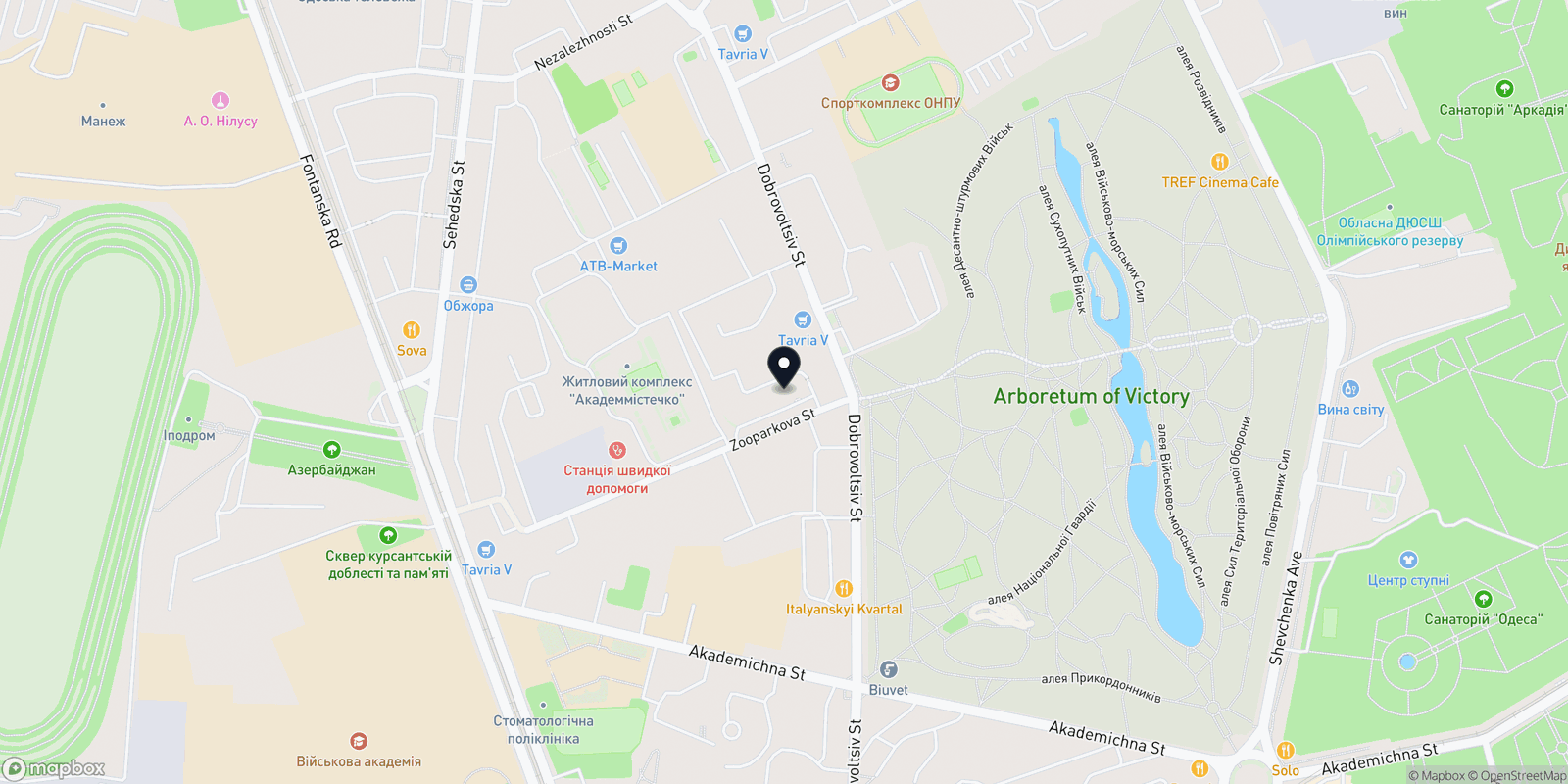 Карта закладу Salon for You