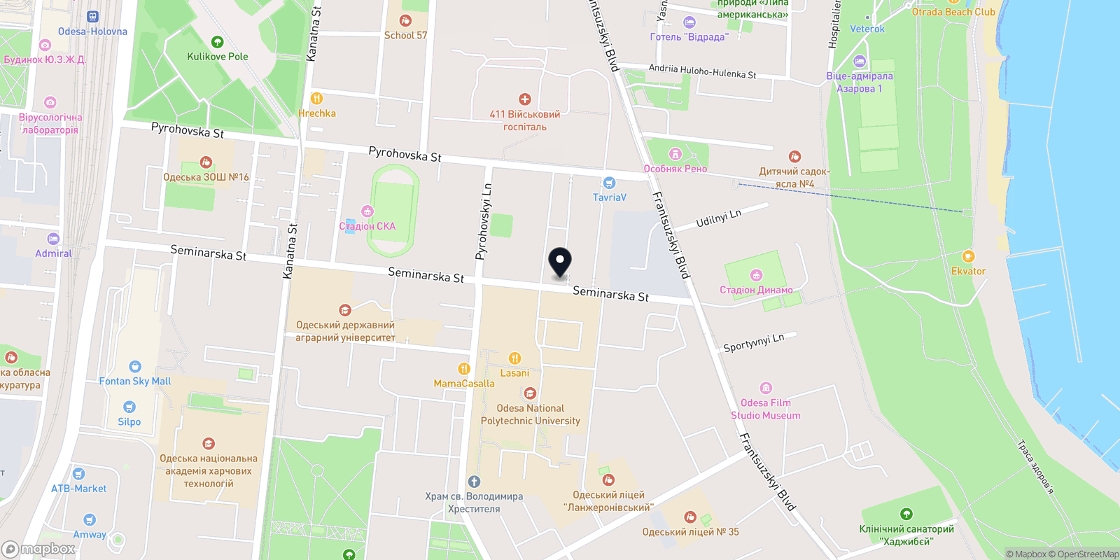 Карта закладу Ша Ноар