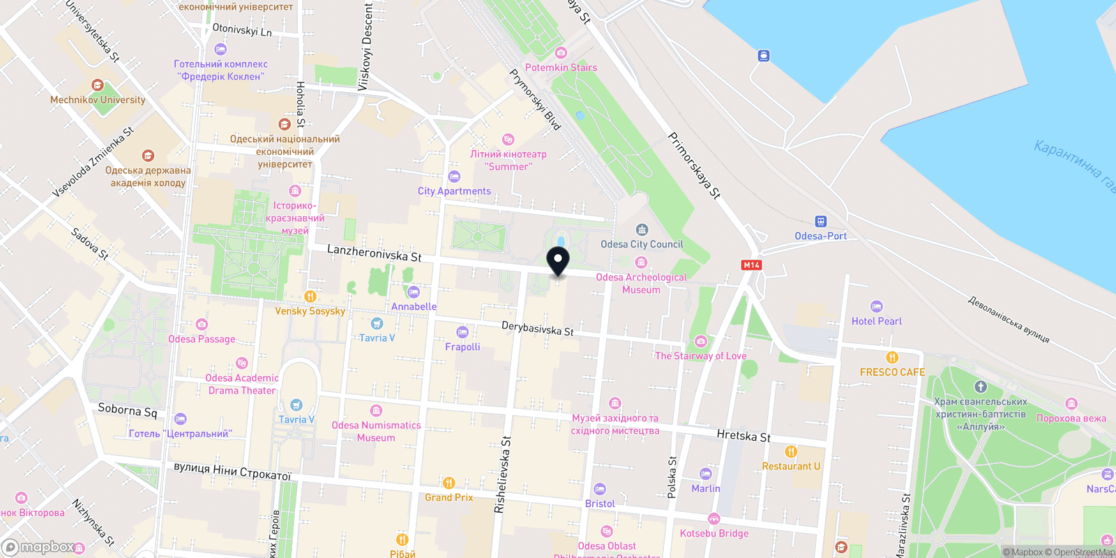 Карта закладу MarAmax Institute Kerastase