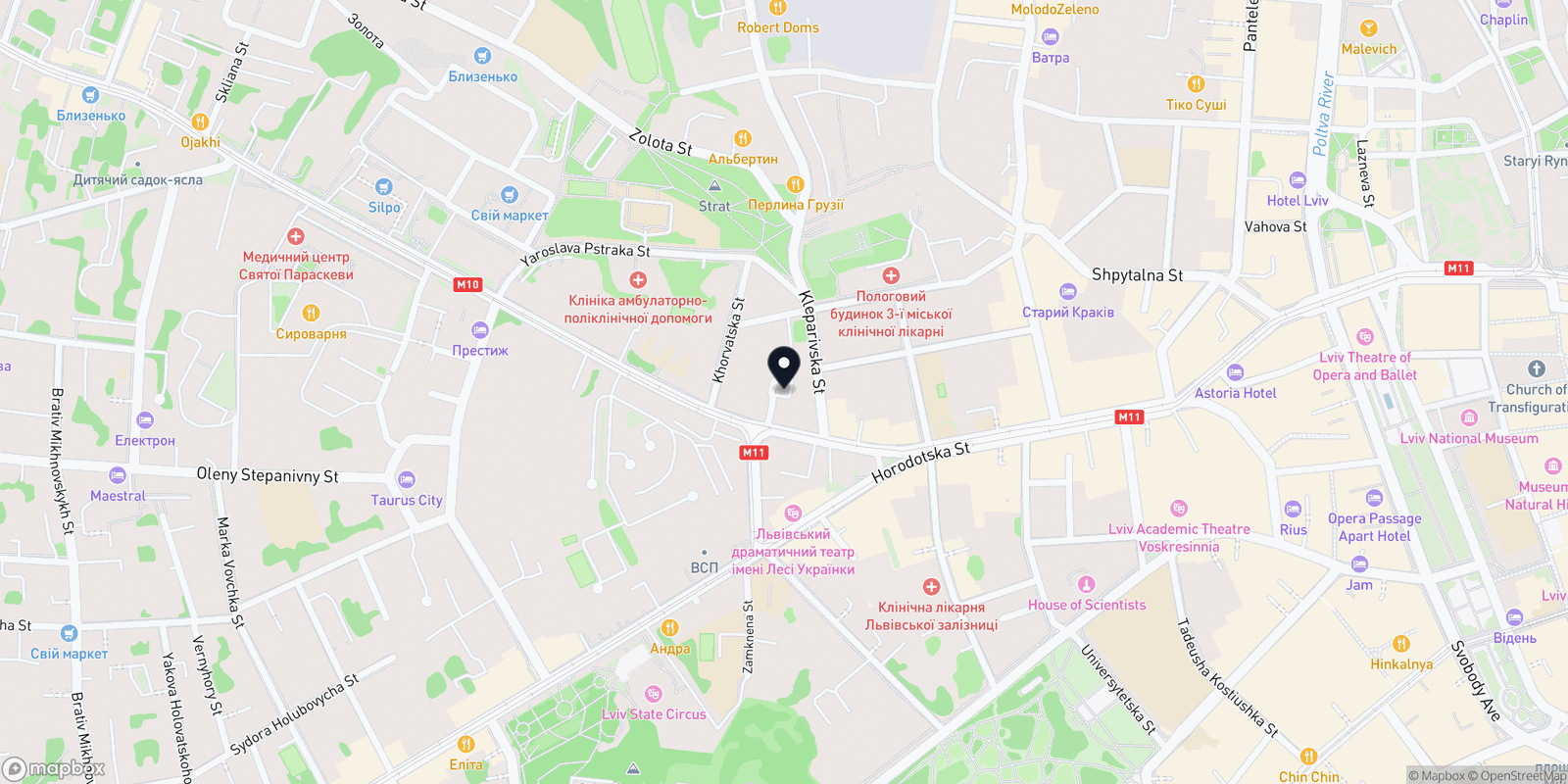 Карта закладу Almond Nails Room