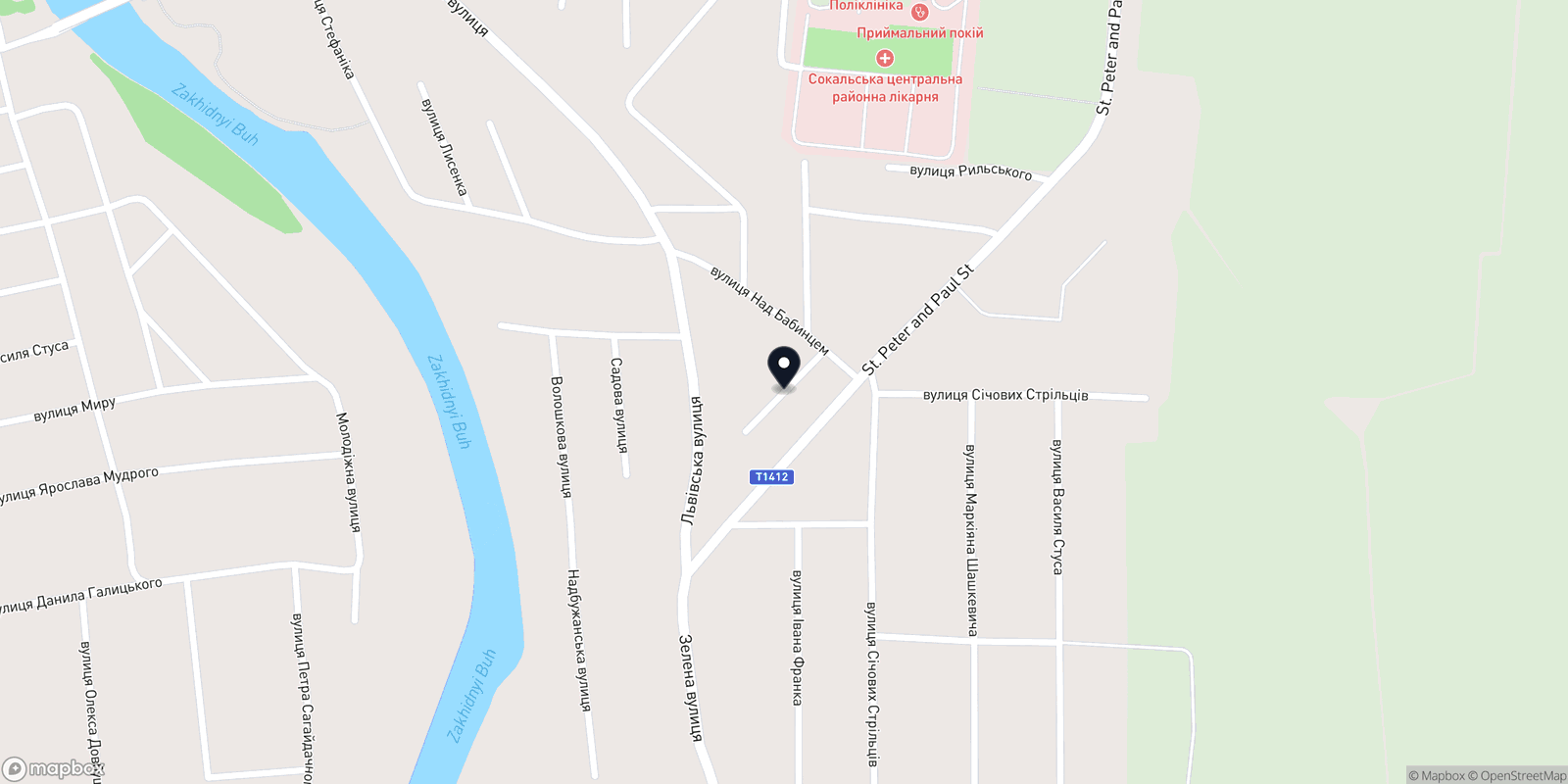 Карта закладу Laimes