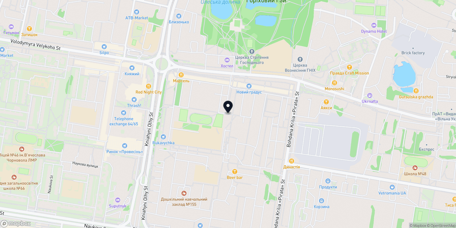 Карта закладу Rescue Skin