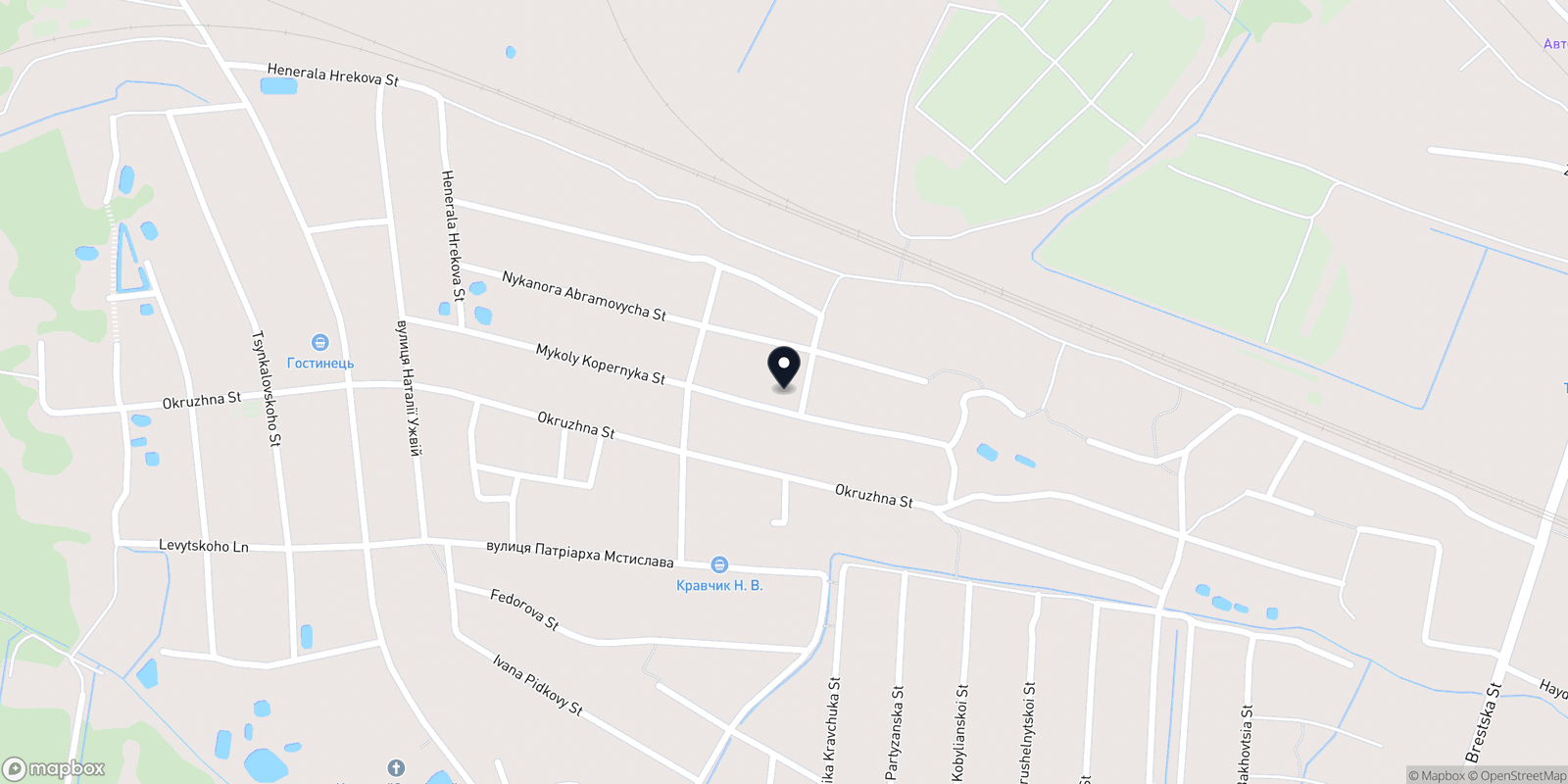 Карта закладу Nice Nail Studio
