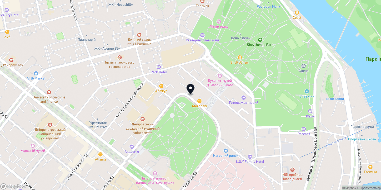 Карта закладу Авторская студия Клосовского Романа