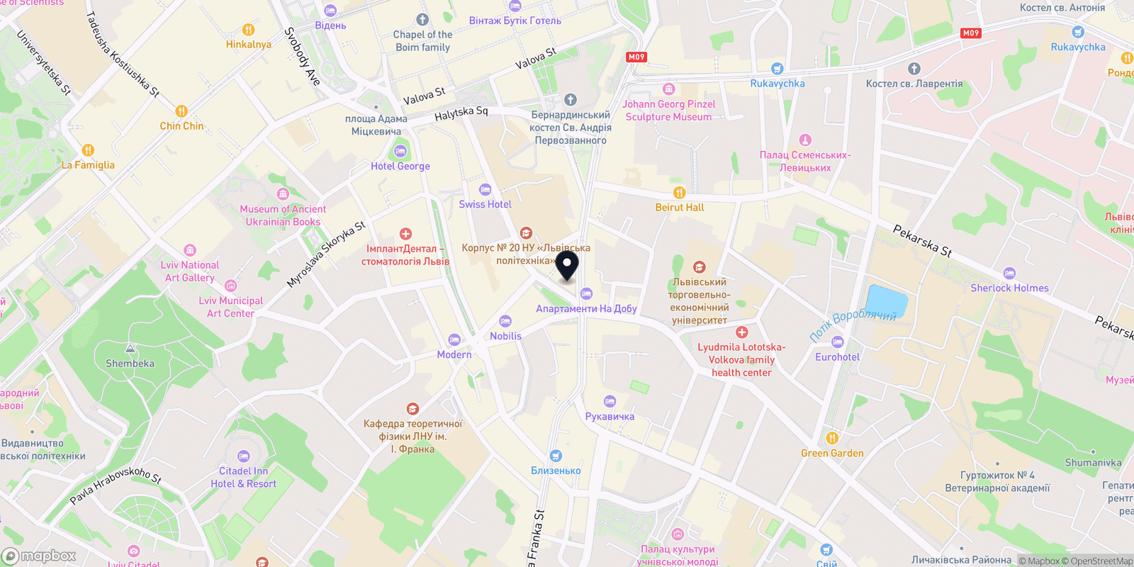 Карта закладу Medi Sof