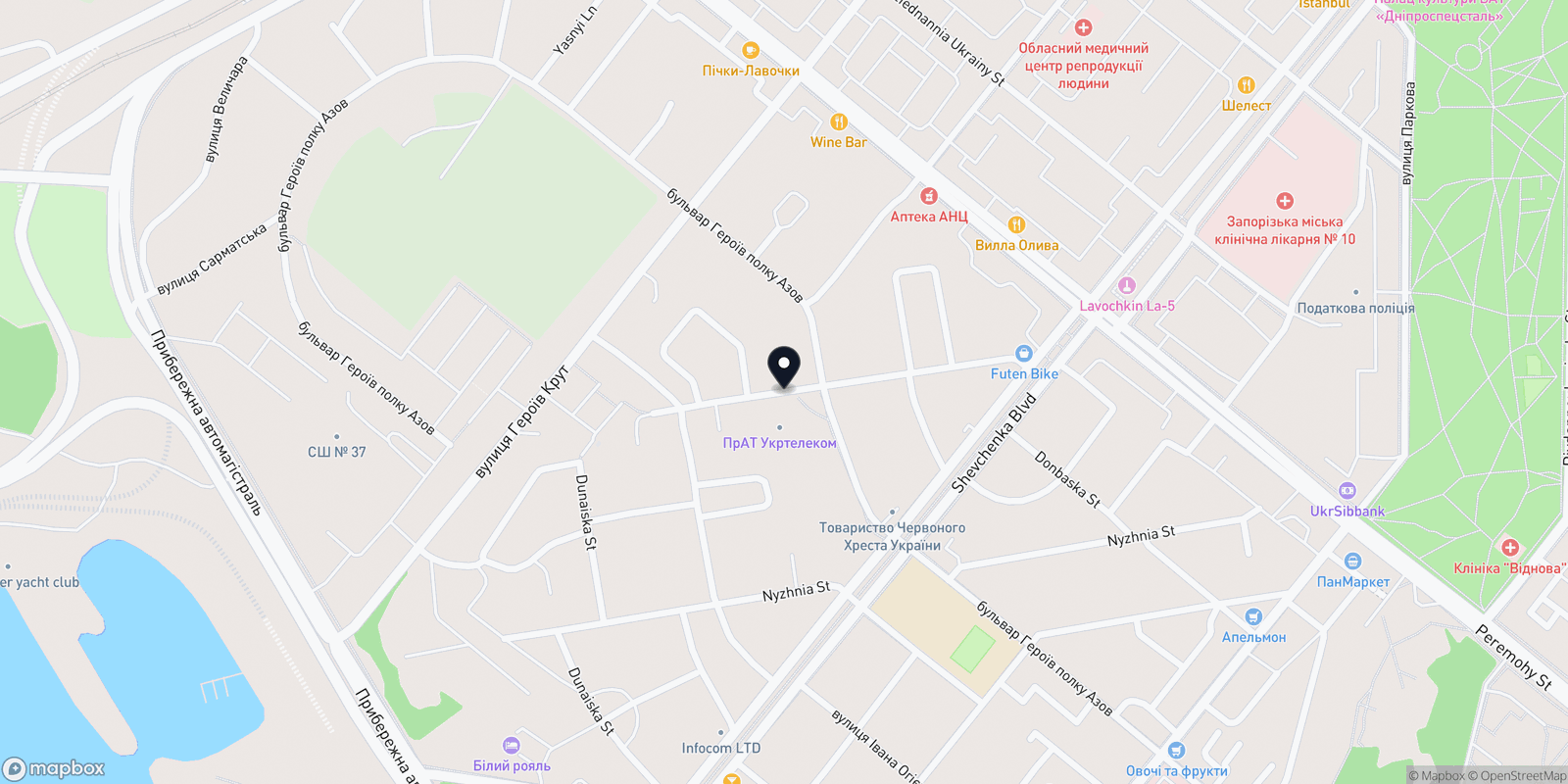 Карта закладу Rich Beauty Studio