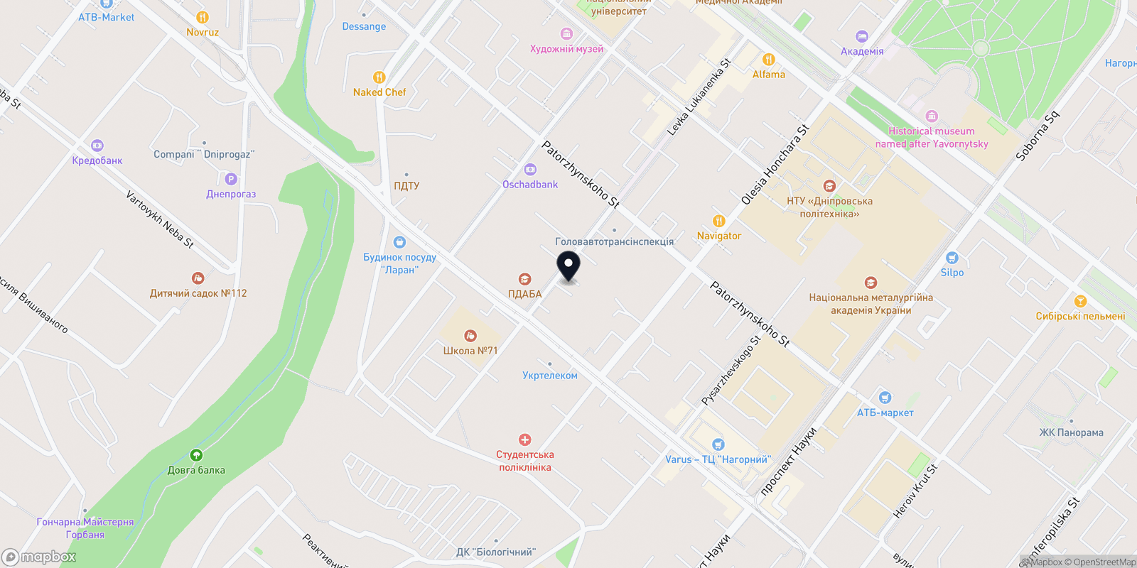 Карта закладу Технологія омолодження обличчя