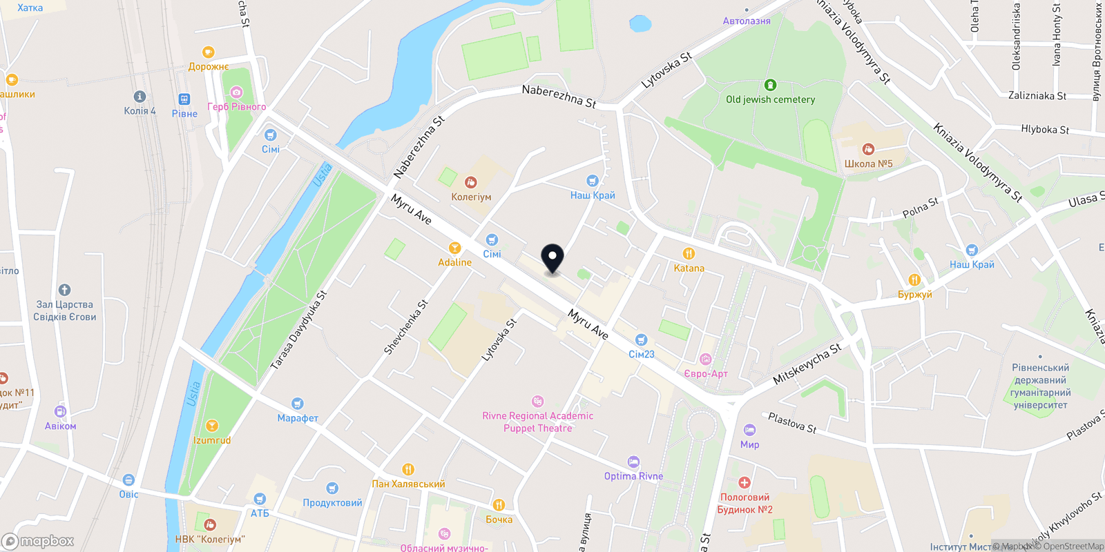 Карта закладу Fuse beauty studio