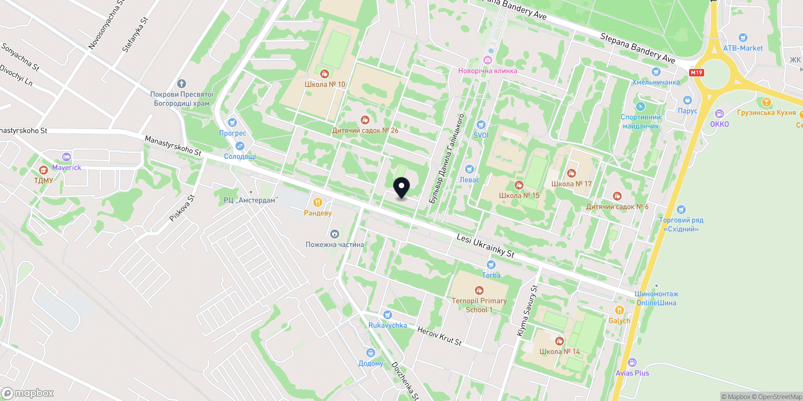 Карта закладу ViArt