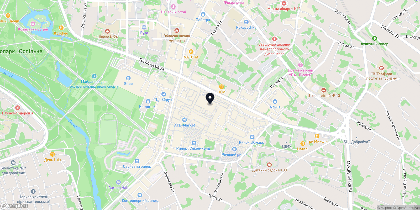 Карта закладу Lylyk Studio