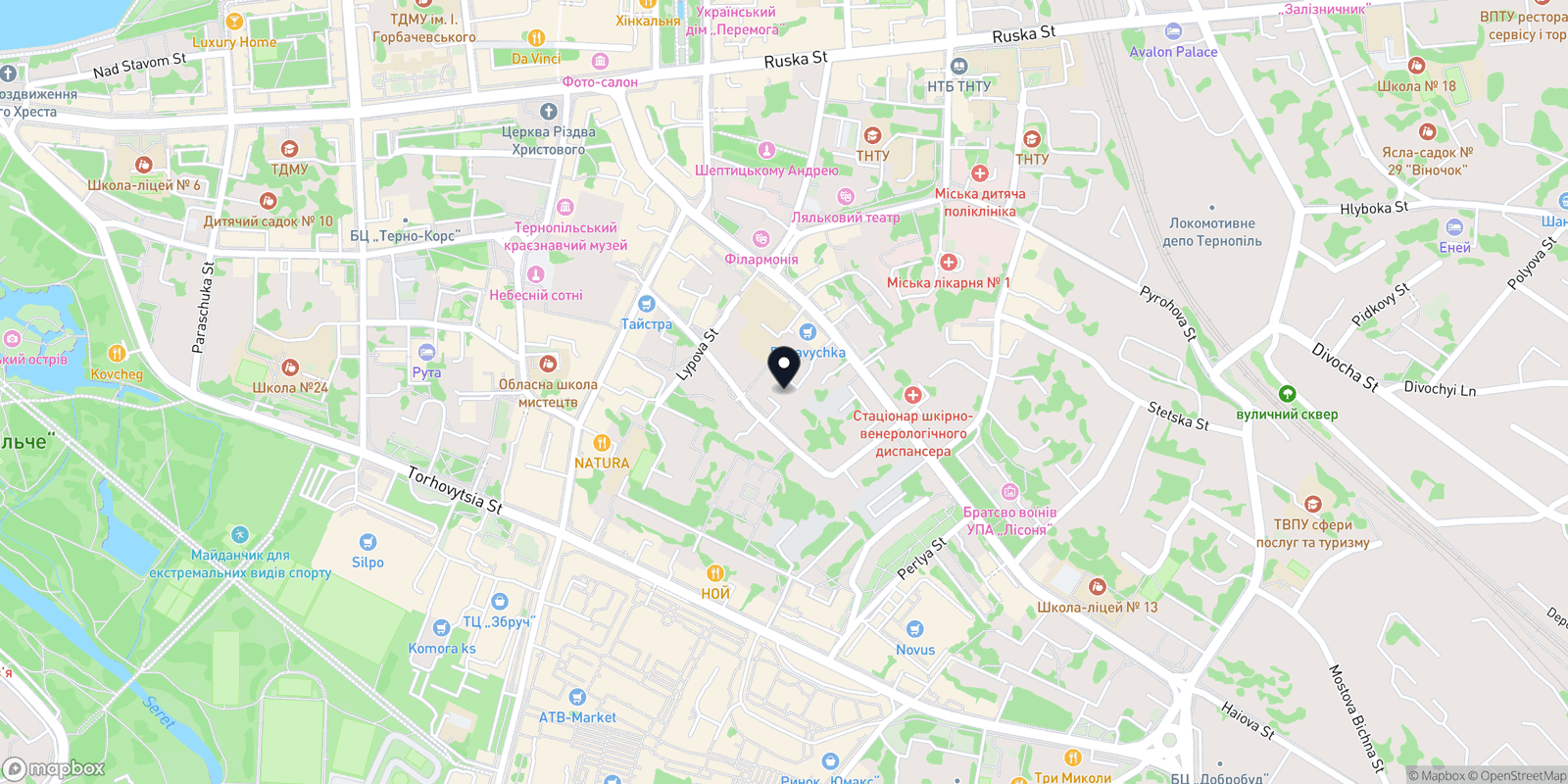 Карта закладу Massage Space