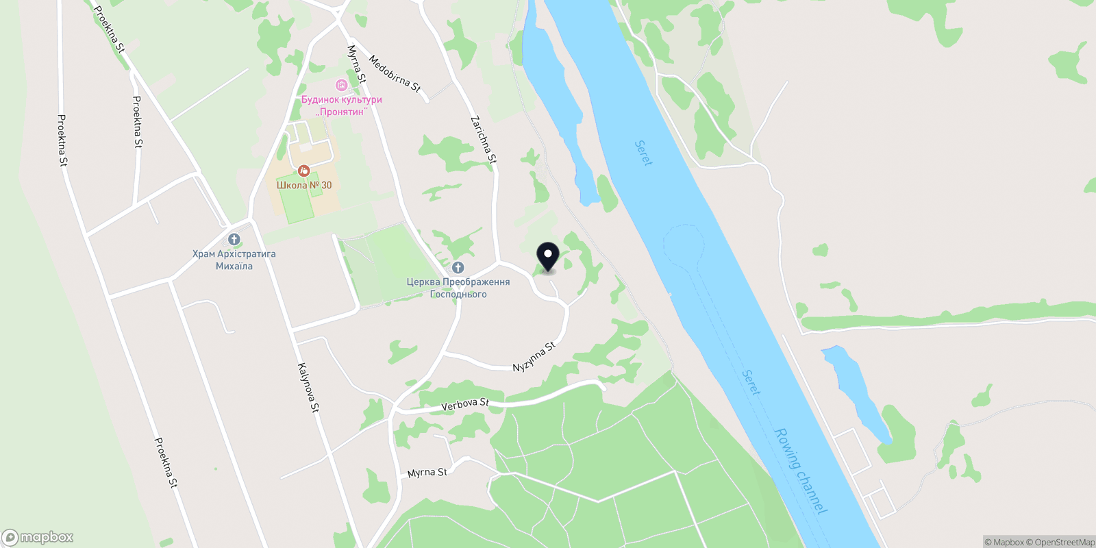 Карта закладу Delmar