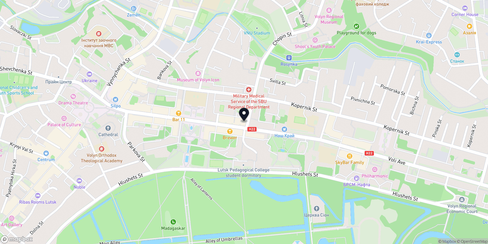 Карта закладу KS studio&school