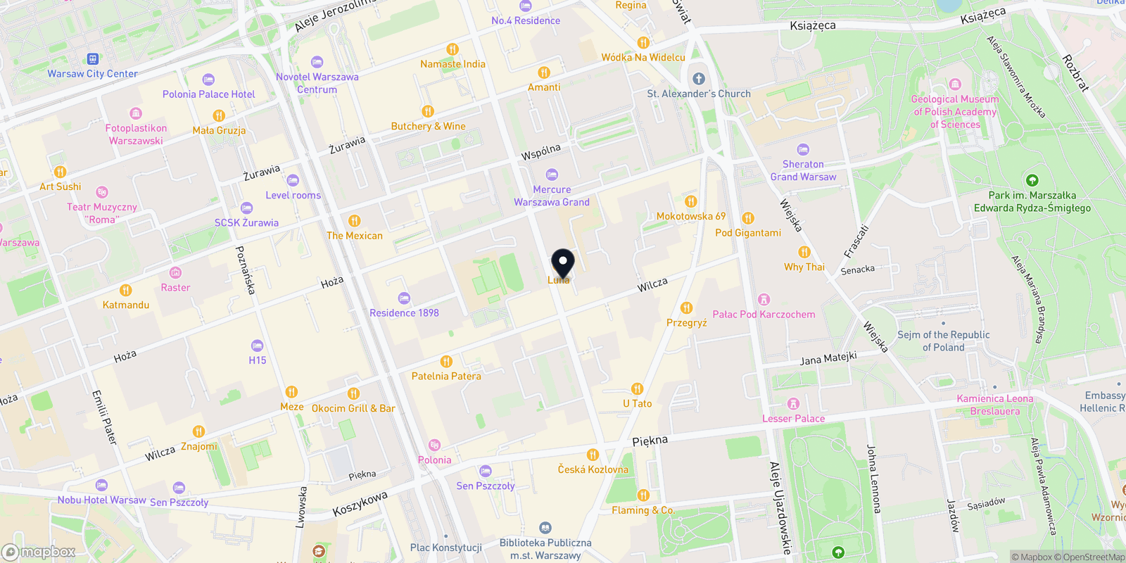 Mapa NUANCE
