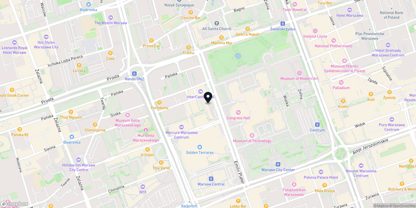 Mapa Accordo Hair Salon