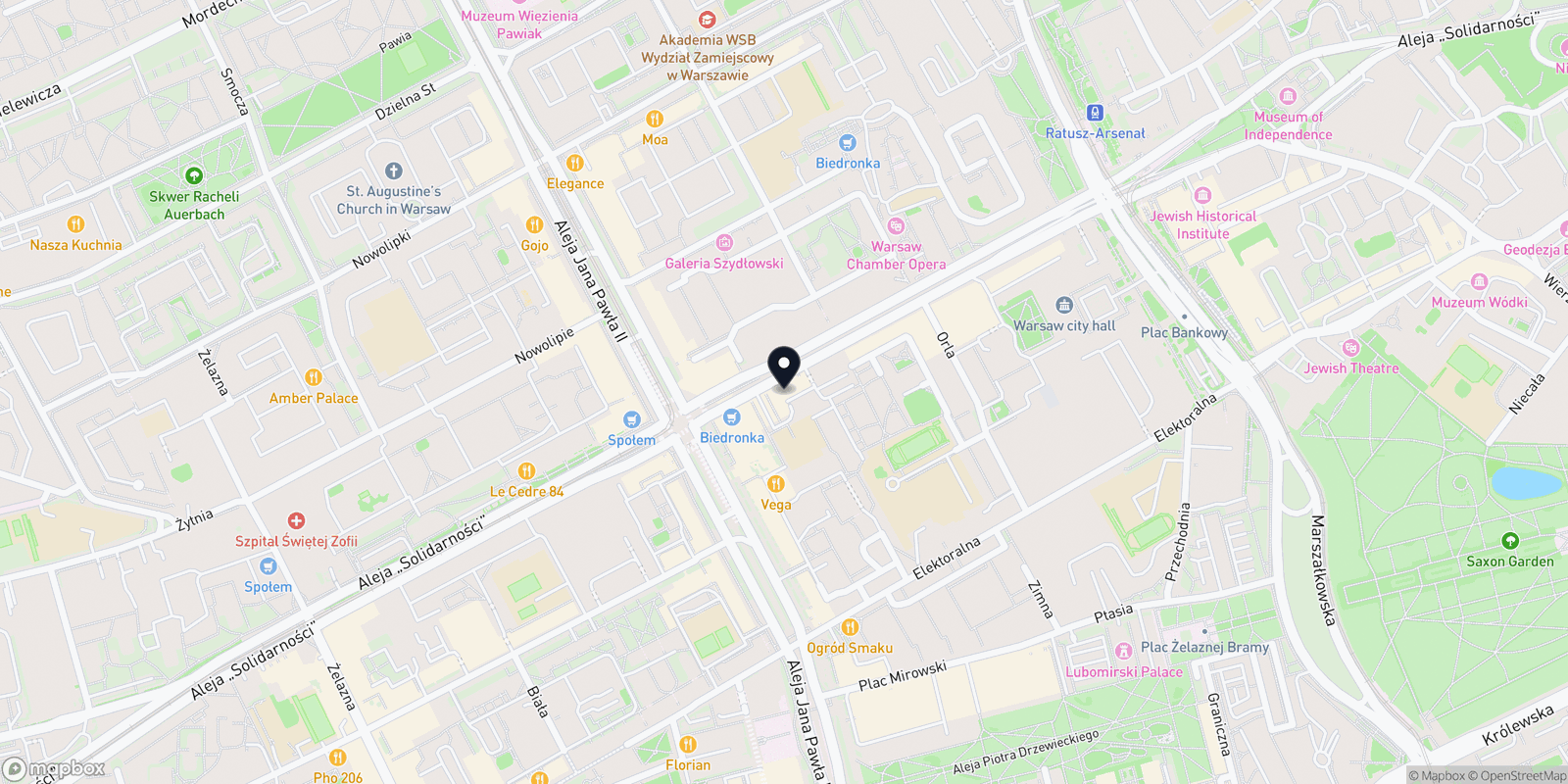 Mapa EPIL CARE Warszawa Śródmieście-Wola