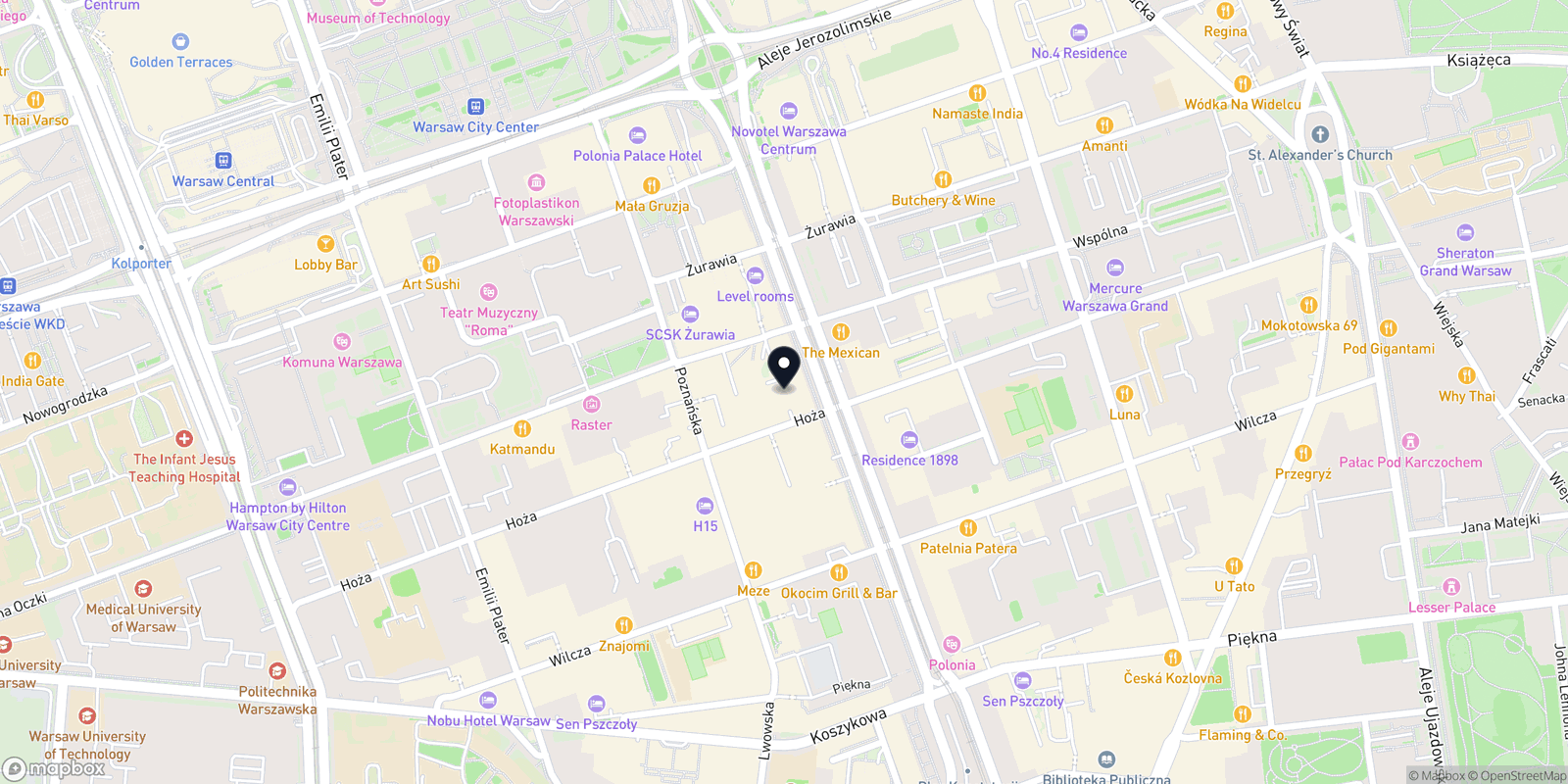 Mapa Touch&Beauty MASSAGE