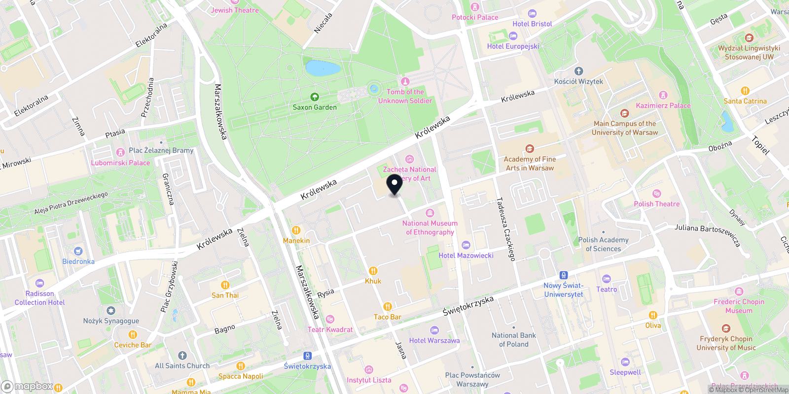 Mapa PINK
