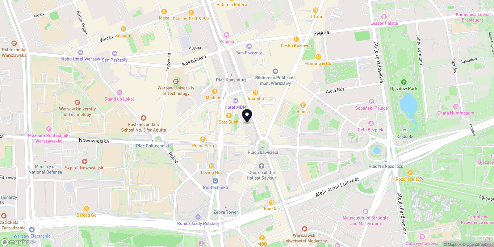 Mapa Marta Leonarda Beauty