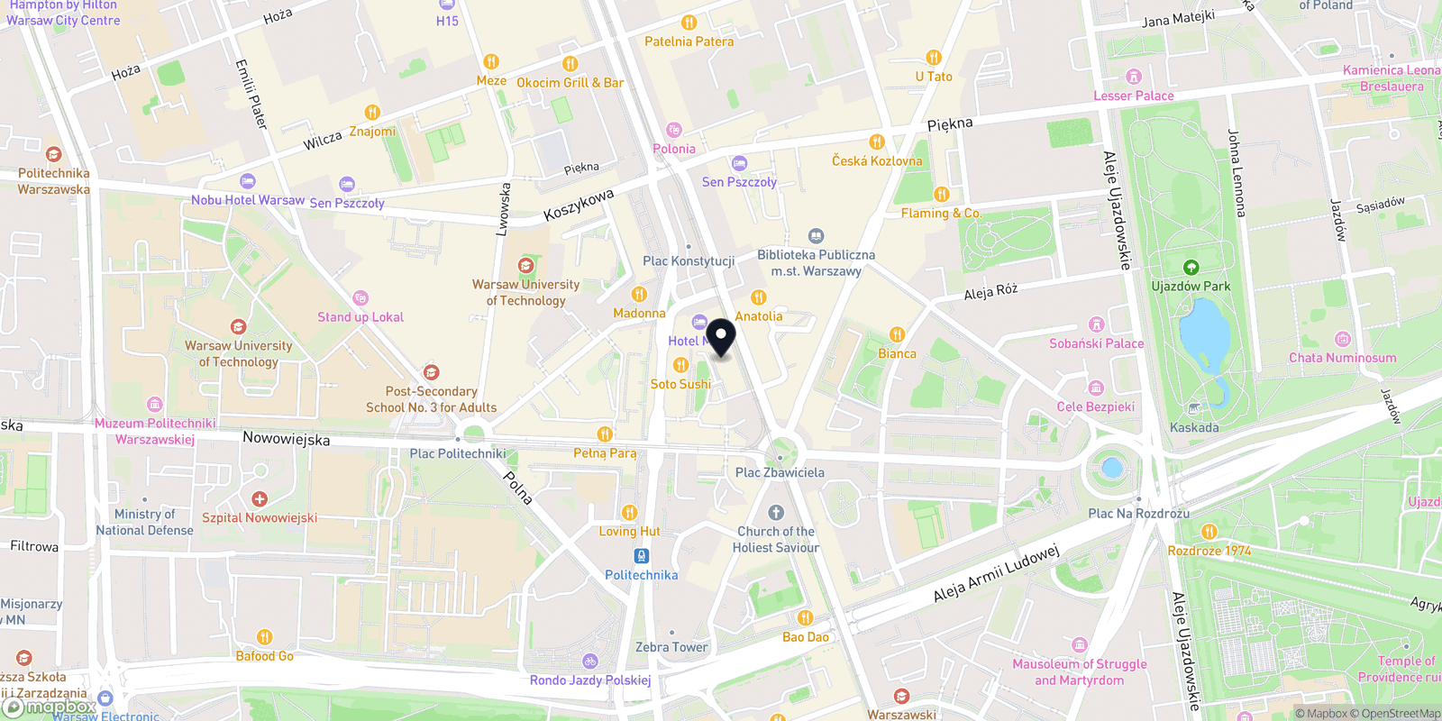 Mapa Masażysta Aliaksei