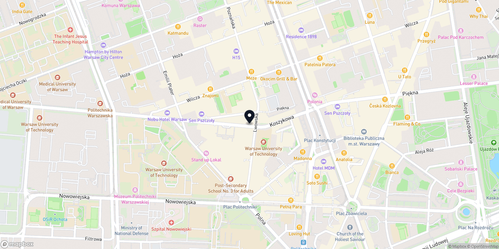 Mapa SHOKK PROJECT LAB