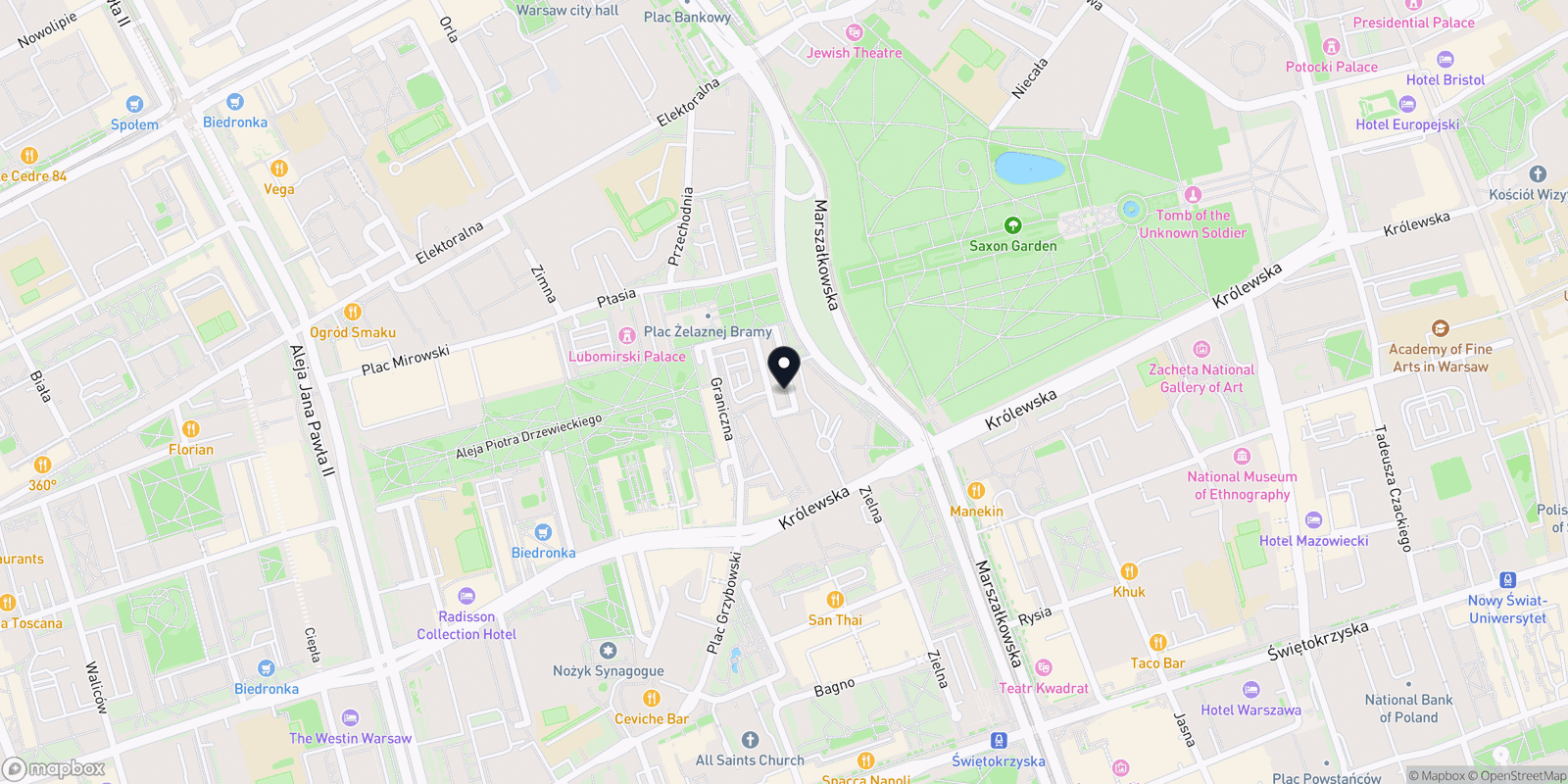 Mapa Atelier Piękna by Mitan