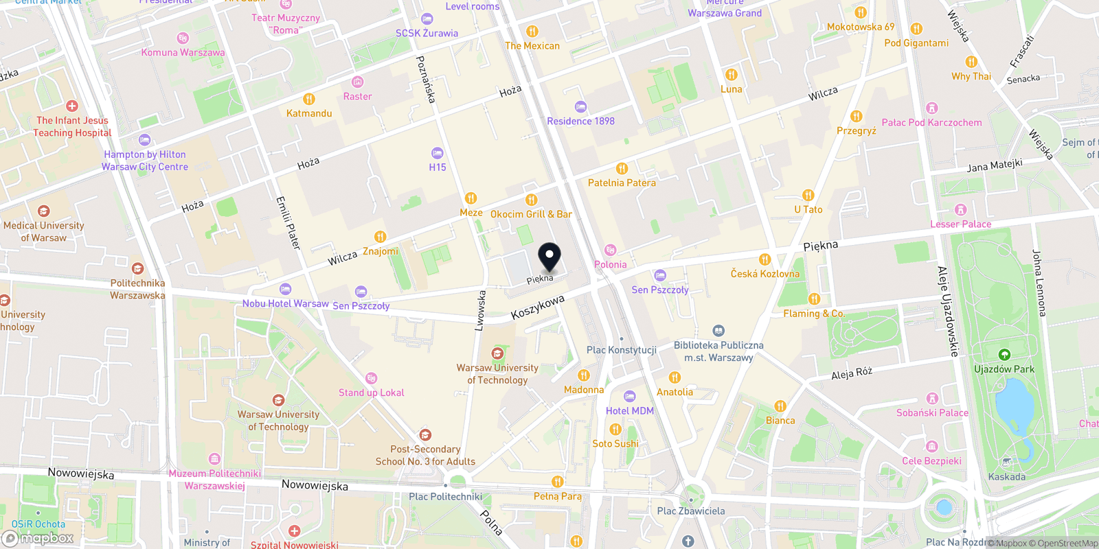 Mapa Permanentny makijaż / Usunięcie
