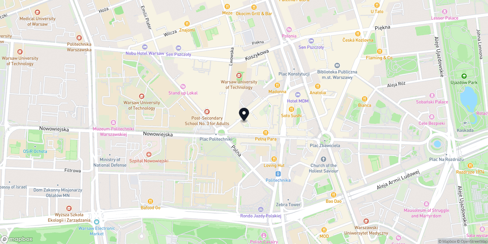 Mapa TT STUDIO