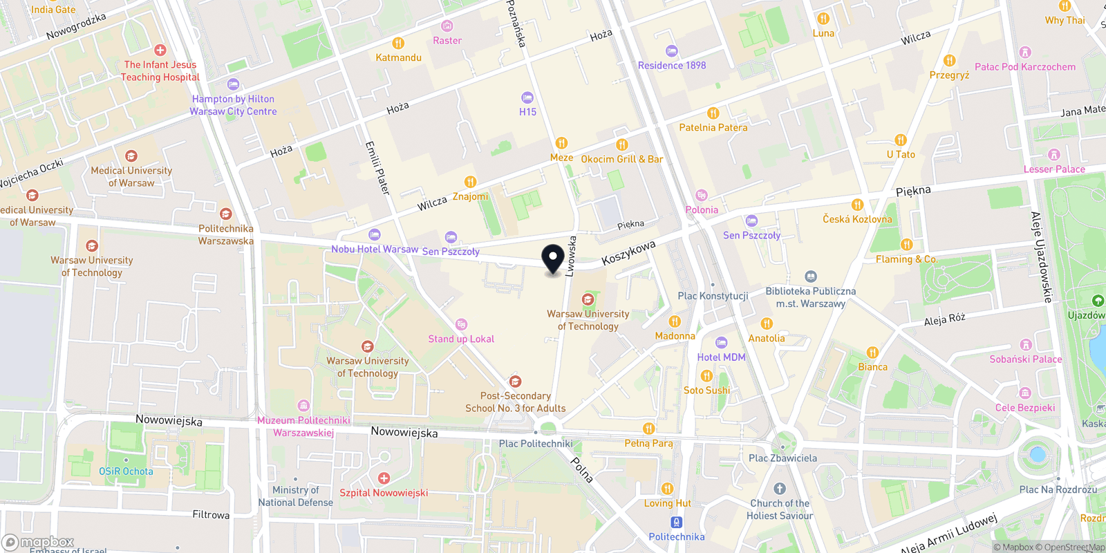 Mapa UPGRADE Nail Workshop LUXIO manicure pedicure