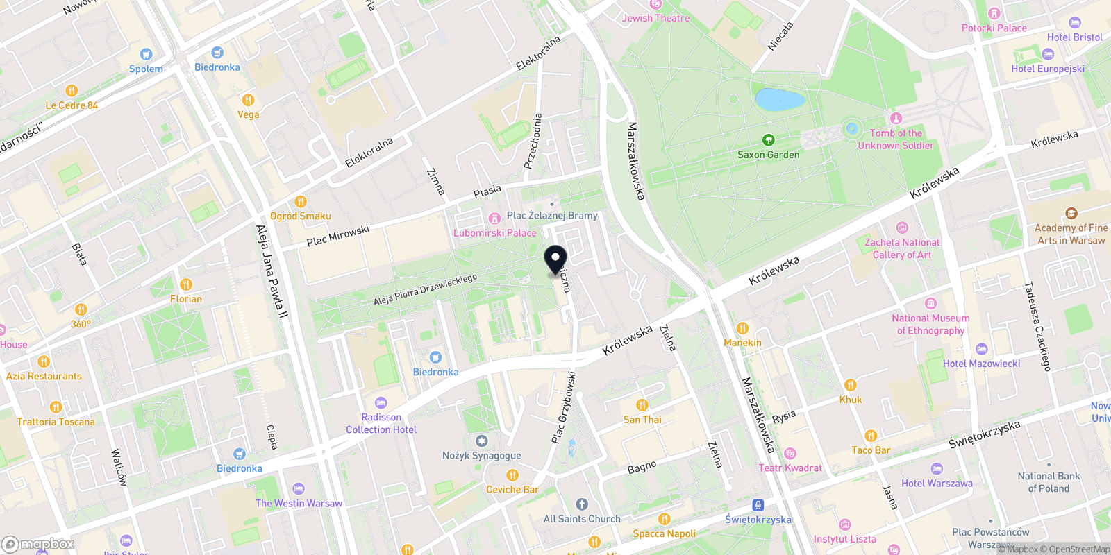 Mapa Depilacja