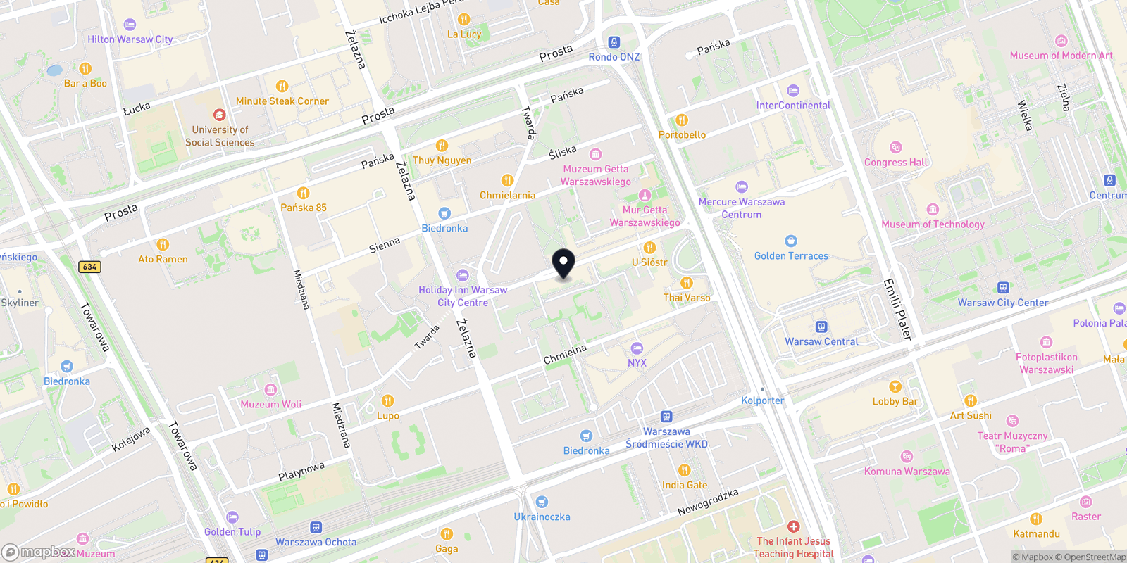 Mapa Paulina Mojsiuszko Gabinet Kosmetologii