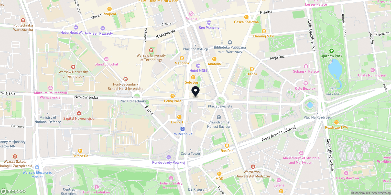 Mapa VikiBeauty Studio Kosmetologii & Masażu