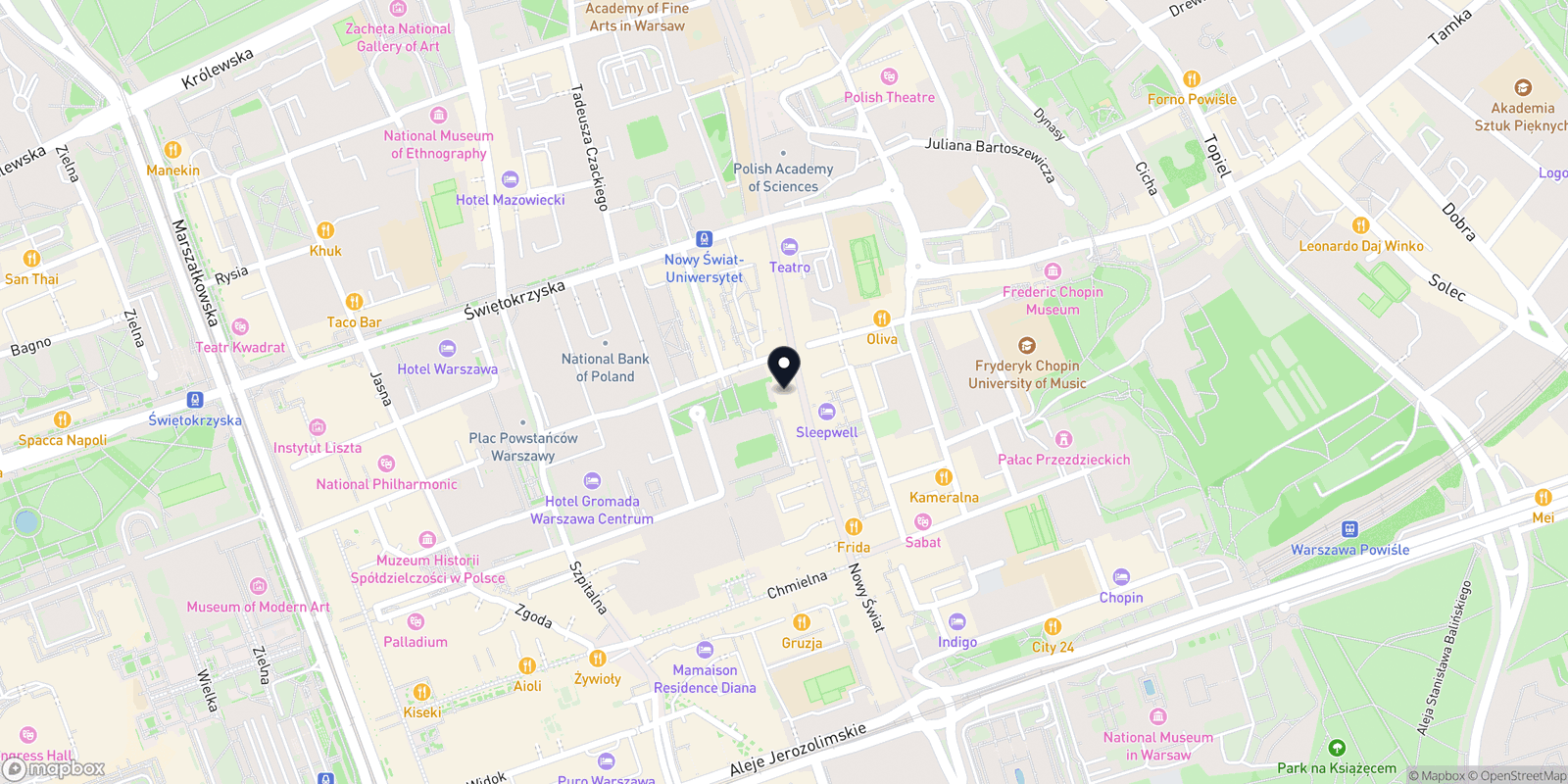Mapa Marlena Rose