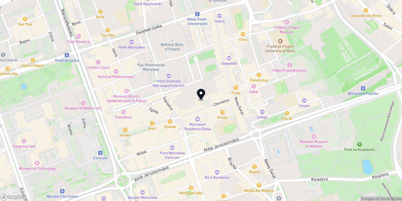Mapa Studio Paproć