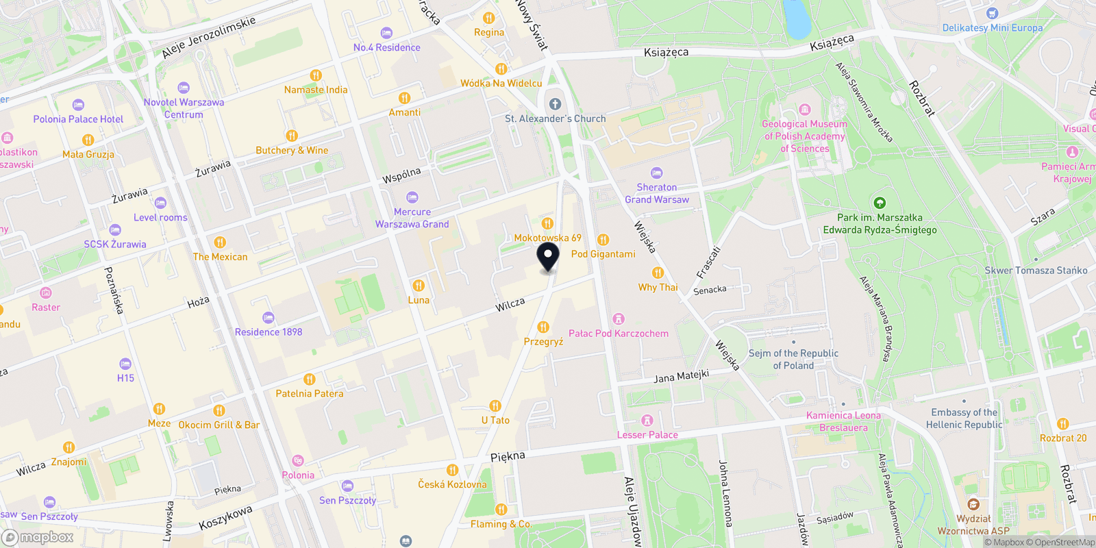 Mapa la Isabél studio