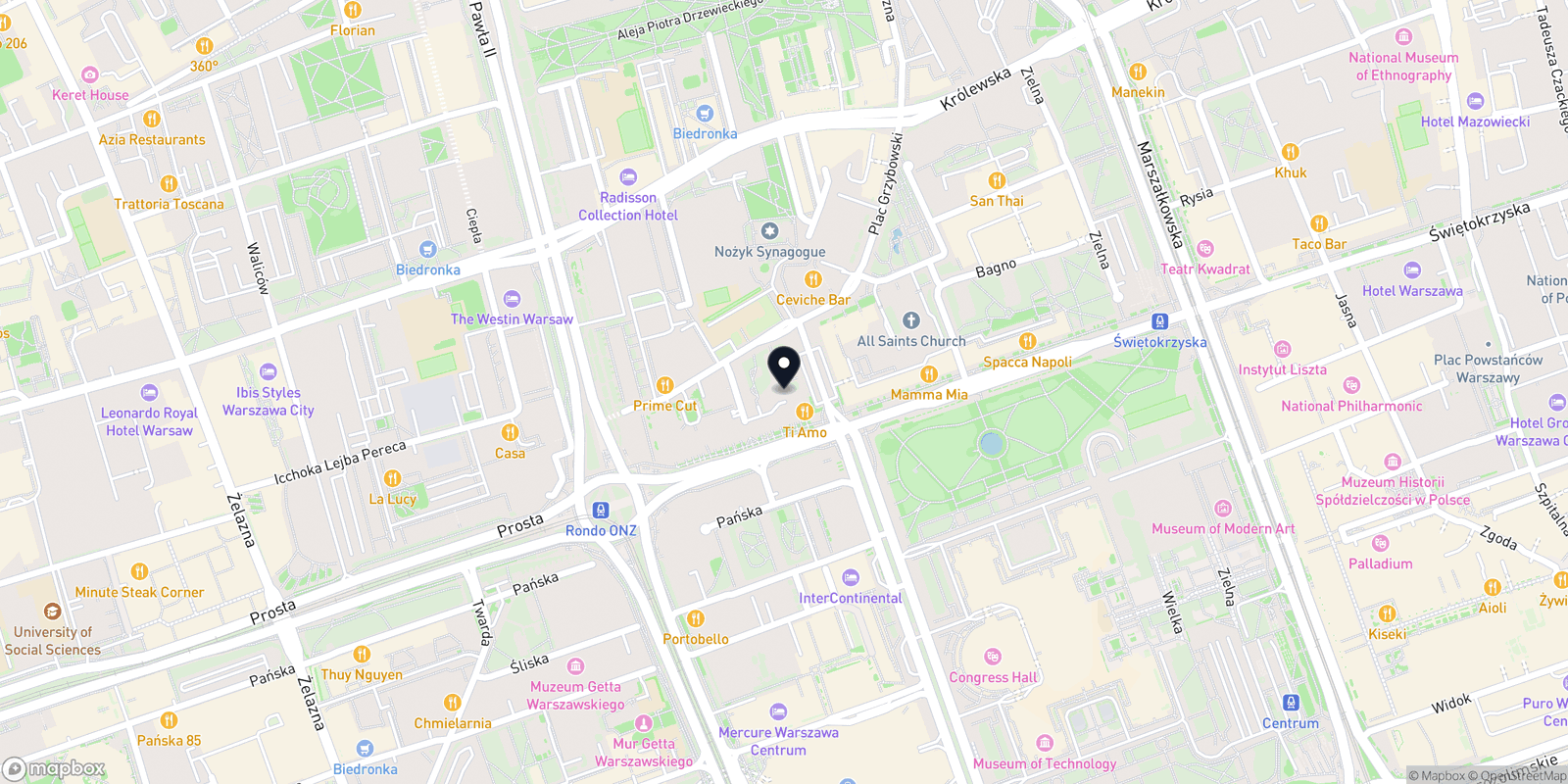 Mapa Health&Beauty Hub Anastasiia Dziubenko