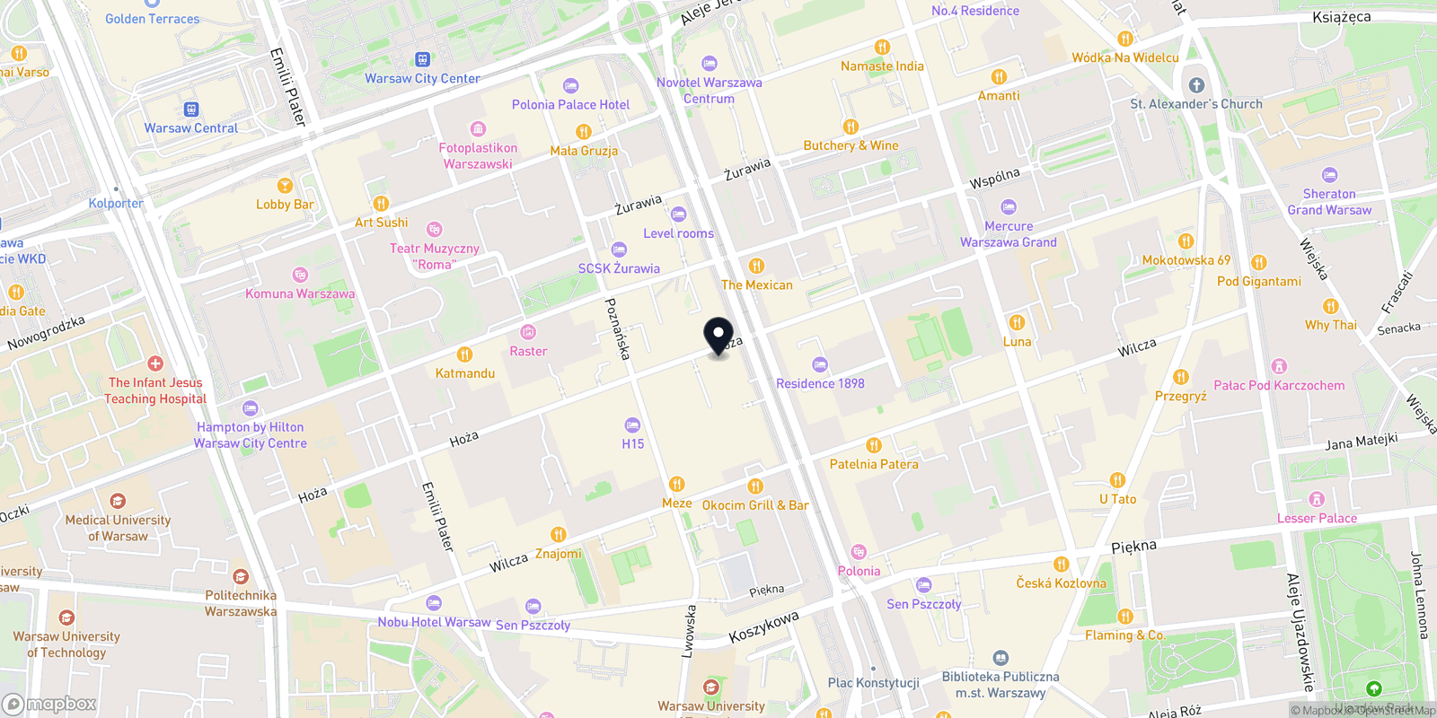 Mapa Solman Hub
