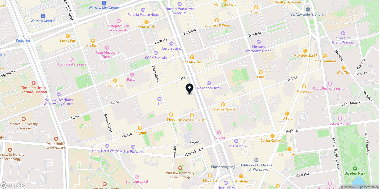 Mapa MON GLOW
