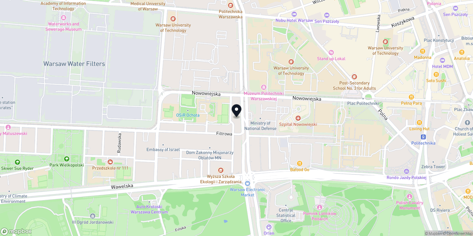 Mapa Studio Urody Monika Bekta