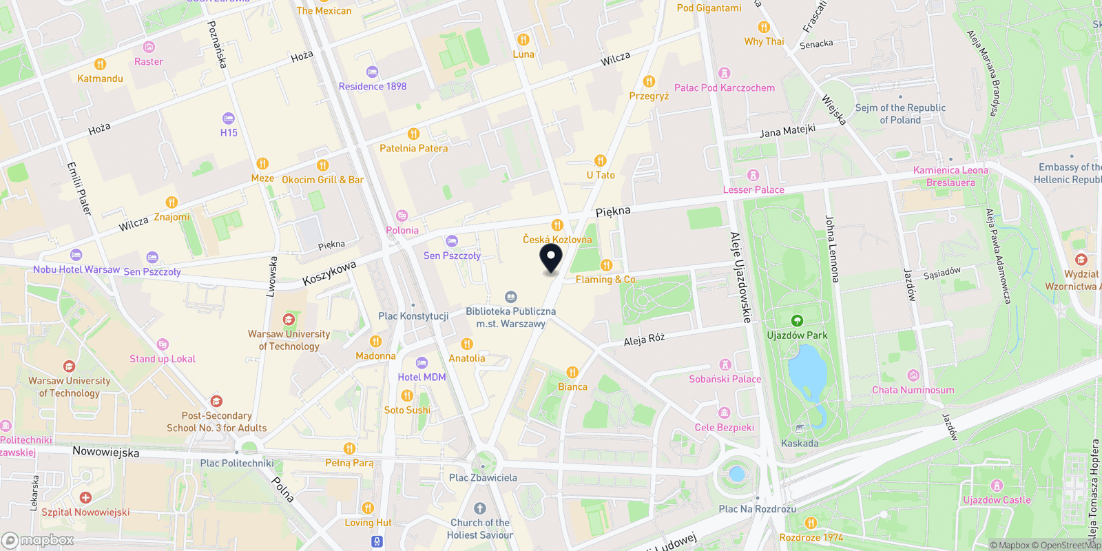 Mapa Lucyna Salon
