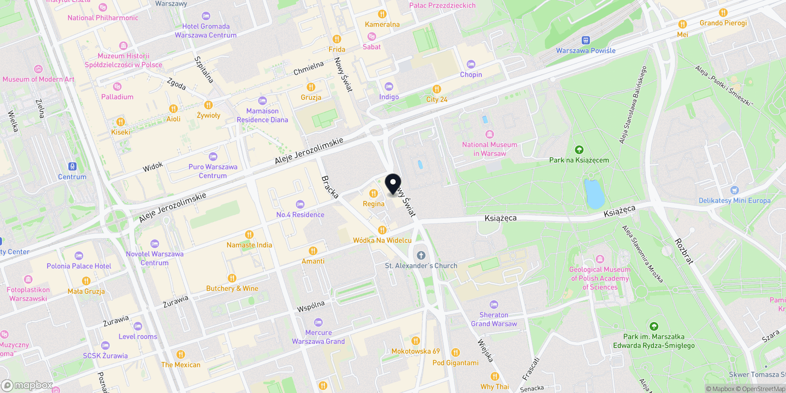 Mapa Elle Institute