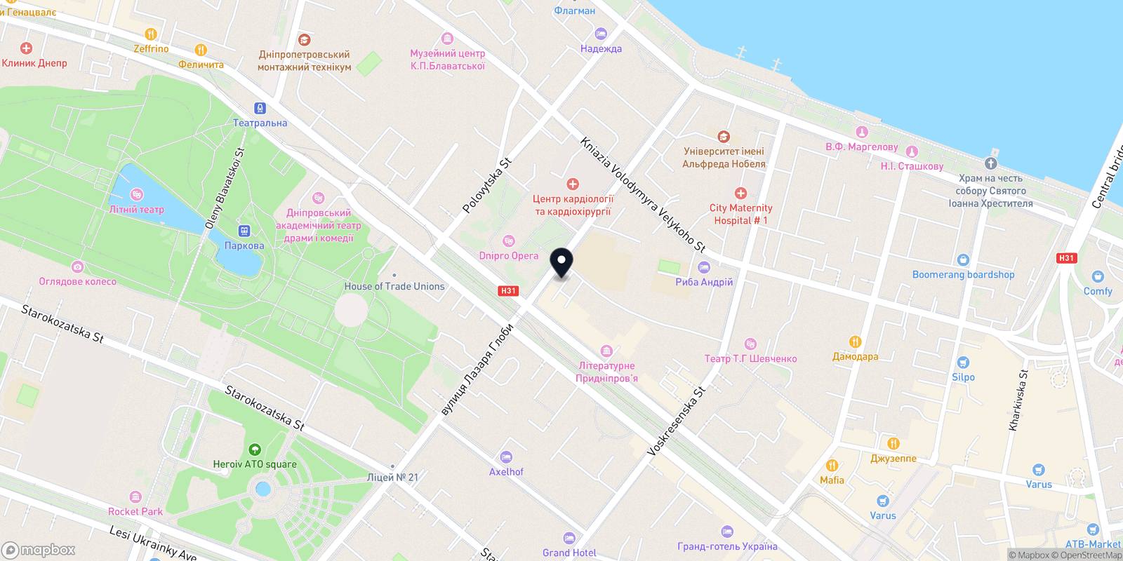 Карта закладу Feldschere