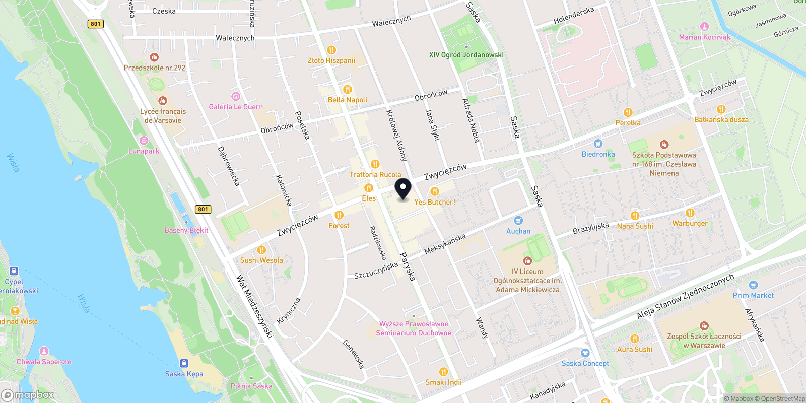 Mapa NASTI NAIL BAR & BROW