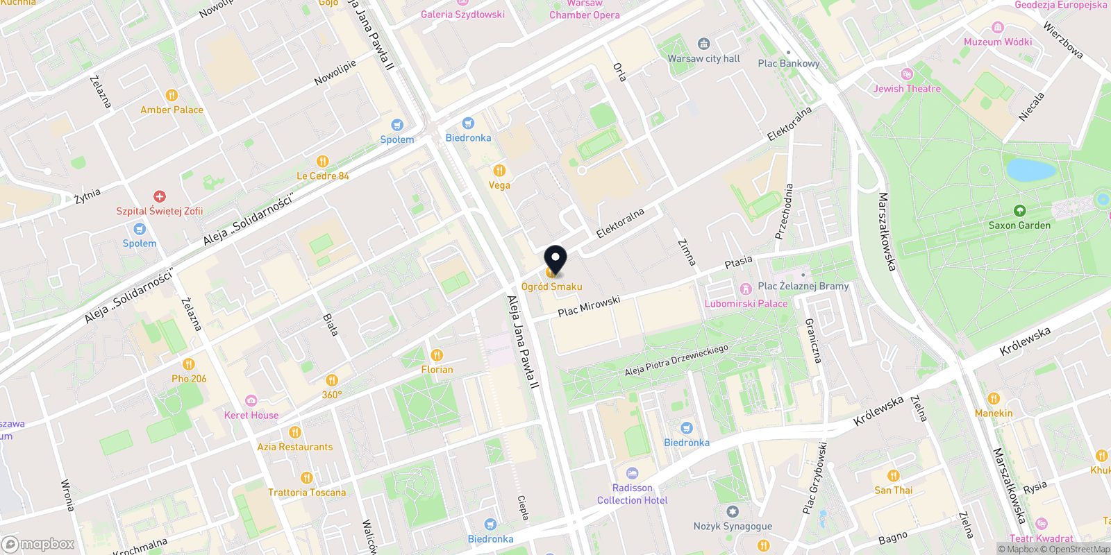 Mapa BlondBar Salon Envy