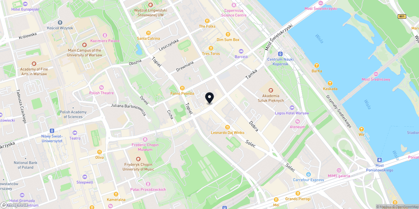 Mapa Masaż & Kosmetologia