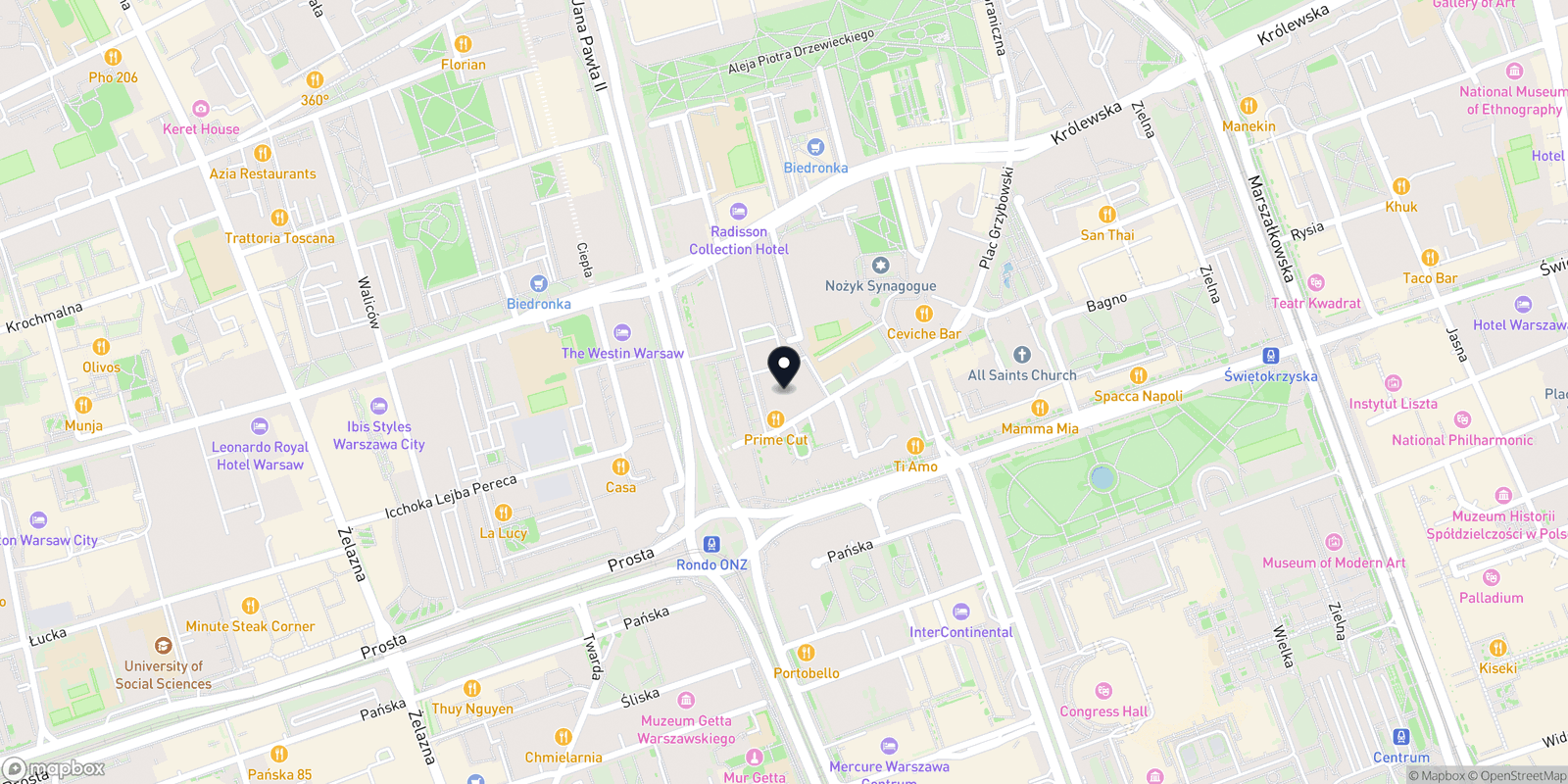 Mapa Feel Epil salon