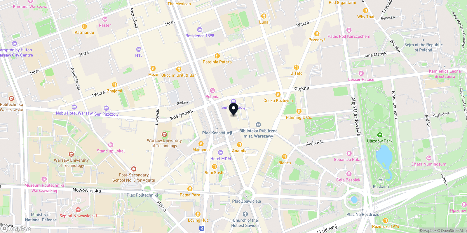 Mapa Cukier&LAKIER