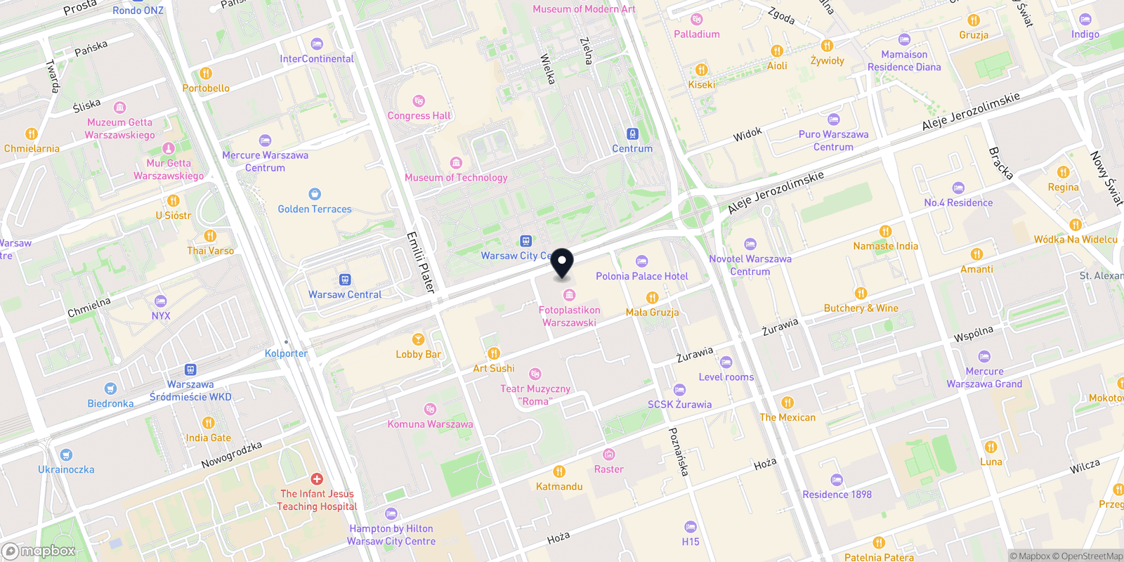 Mapa SYMETRIA Beauty Studio by Anna Seweryn
