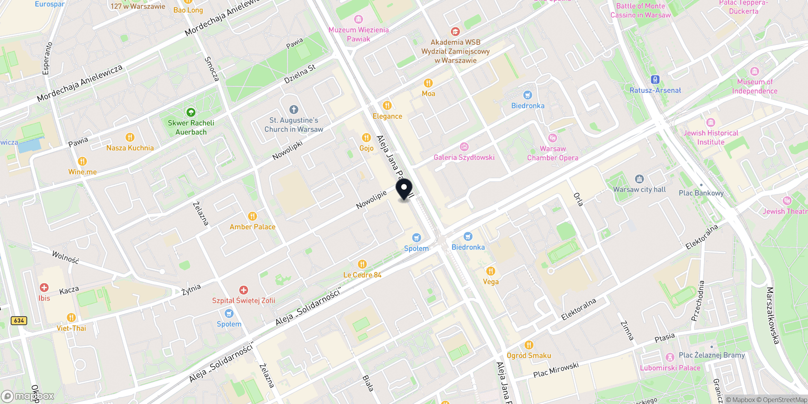 Mapa Fryzjer Adrian Szymański