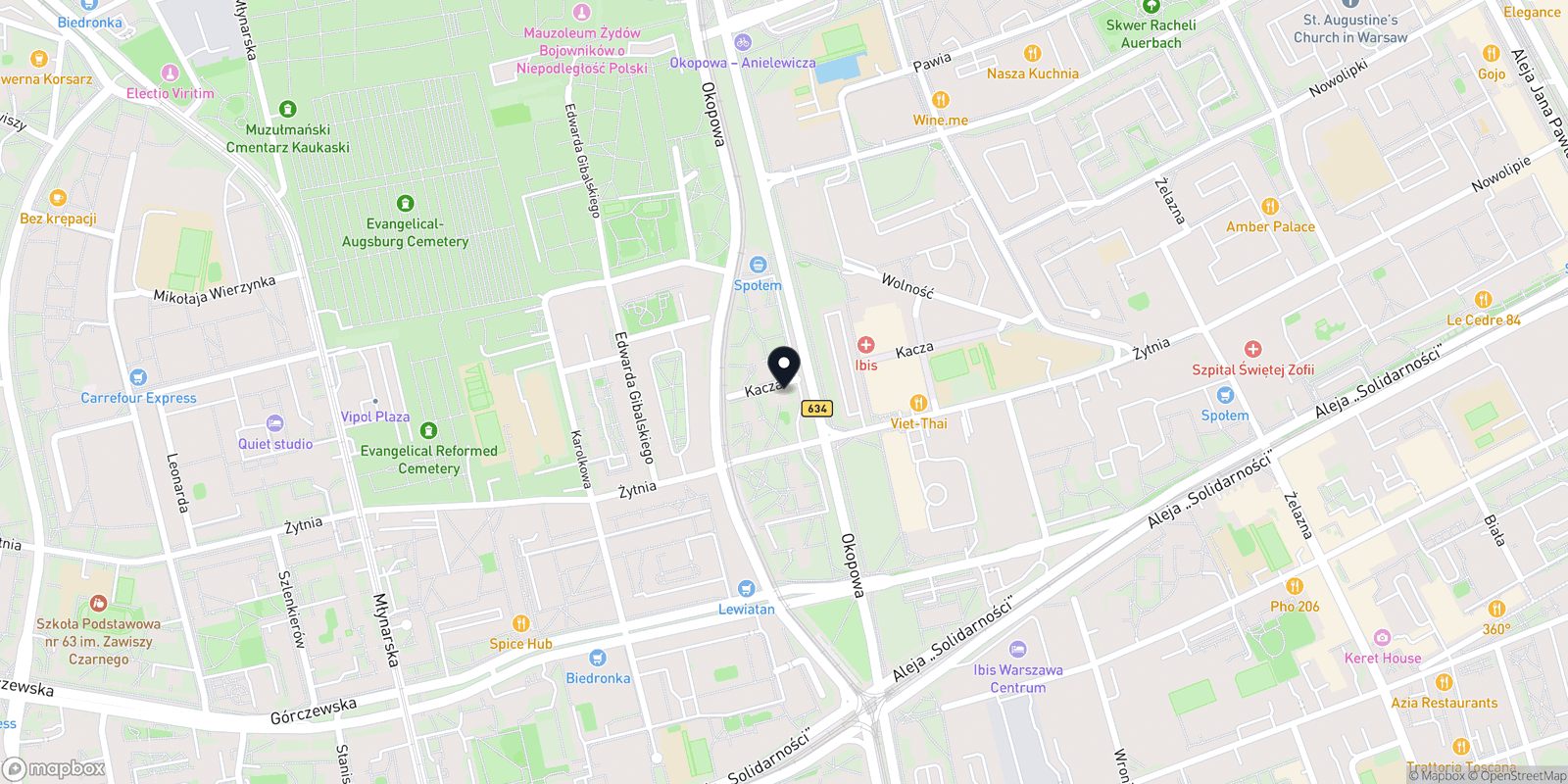 Mapa Salon Urody OD-NOVA Fryzjer
